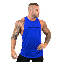 Load image into Gallery viewer, Summer Bodybuilding Tank Tops Workout Stringer Sleeveless Shirts Fitness Mens Gym Clothing Cotton Breathable Sport Muscle Vests
