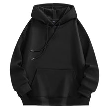 Load image into Gallery viewer, Soft and skin friendly hoodie men's solid color autumn and winter hot selling simple and comfortable sports shirt
