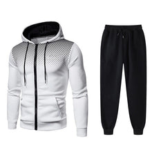 Load image into Gallery viewer, Mens Tracksuits Men's Clothing Men Sets Hoodie Set Zipper Sweatshirt Casual Sport Sweatpants Man Sweat Suit Set Running
