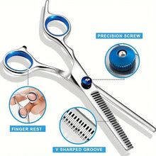 Load image into Gallery viewer, 4pcs Pet Safe Scissors - Ambidextrous Stainless Steel Dog Grooming Shears with Safe, Round Head for Precision Trimming
