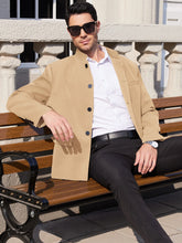 Load image into Gallery viewer, Men’s Lightweight Stand-Collar Casual Blazer
