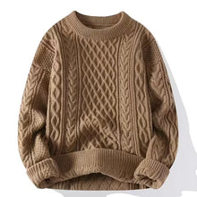 Load image into Gallery viewer, 2024 Autumn Winter Men's Sweater Japan Fashion Men Clothing Striped Sweater Men Casual Streetwear Pullover O-Neck Sweaters Men

