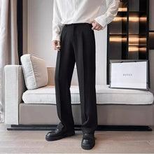 Load image into Gallery viewer, Classic White Wide-Leg Dress Pants
