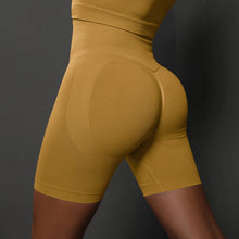 Load image into Gallery viewer, Yoga Shorts Women Sports Shorts Seamless Gym Workout Shorts High Waist Push Up Fitness Sports Shorts Cycling Shorts
