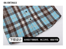 Load image into Gallery viewer, Plaid Casual Autumn Long Shirt
