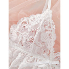 Load image into Gallery viewer, Suspender Suit Summer Ultra-thin Nightgown Lace Thong Sets Women's Sexy Pyjamas Lingerie Hot Night Dress Comfortable Sleepwear
