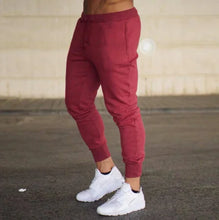 Load image into Gallery viewer, Mens Joggers Casual Pants Fitness Men Sportswear Tracksuit Bottoms Skinny Sweatpants Trousers Black Gyms Jogger Track Pants
