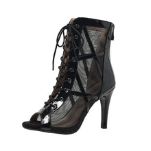 Load image into Gallery viewer, High Heels Women's Sandals New Open Toe Casual Latin Dance Shoes Girls' Ballroom Sandals Large Dance High Heels Women's Shoes 43
