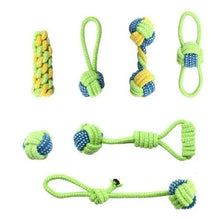 Load image into Gallery viewer, Pet Dog Toys for Large Small Dogs Toy Interactive Cotton Rope Mini Dog Toys Ball for Dogs Accessories Toothbrush Chew Puppy Toy
