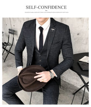 Load image into Gallery viewer, Refined Slim Wedding Suit Set
