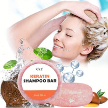 Load image into Gallery viewer, Keratin Thickening Shampoo Soap Bar

