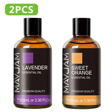 Load image into Gallery viewer, 100ML Pure Plant Essential Oil Mint Bergamot Patchouli Citronella Lemongrass Chamomile Cedarwood For Reed Diffuser Humidifier
