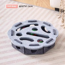 Load image into Gallery viewer, Cat Puzzle Toy Felt Puzzle Box Cat Exercise Toy With Ball Indoor Sports Entertainment Hunting Cat Toys For Indoor Cats
