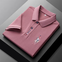 Load image into Gallery viewer, Men's Embroidered Casual Fashion Short Sleeved POLO Shirt Summer Comfortable Top
