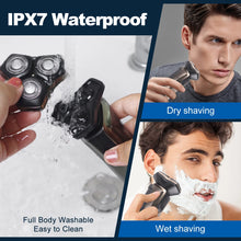 Load image into Gallery viewer, Electric Shaver for Men New 3-Blade Portable Professional Home Use Shaving Razor with Ergonomic Handle Ultra-Smooth Performance
