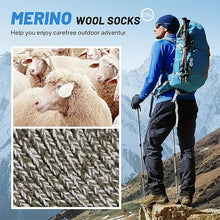 Load image into Gallery viewer, Thick Merino Thermal Snow Socks
