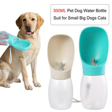 Load image into Gallery viewer, Pet Dog Water Bottle 300ML Puppy Drinking Bowls For Small Medium Dogs Cats Hiking Portable Cat Feeder Golden Retriever Supplies
