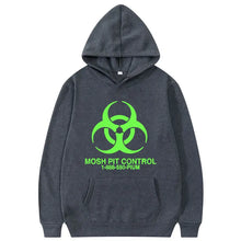 Load image into Gallery viewer, Homixide Gang Mosh Pit Control Hoodie Men Women Hip Hop Oversized Sweatshirt Playboi Carti Opium Merch Sweatshirt HXG Clothes
