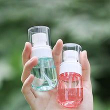 Load image into Gallery viewer, Travel Spray Bottle, Mini Refillable Small Spray Bottles with Fine Mist Nozzle for Hair Face Water Alcohol Plants, 1pcs 30ml
