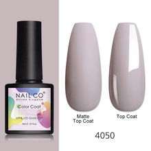 Load image into Gallery viewer, NAILCO 8ml Pink Red Colors Gel Nail Polish Nail Art Varnishes Gel Lacquer Coat LED Nails Manicure Design UV Gel Varnish Soak Off
