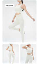 Load image into Gallery viewer, Women Yoga Set Buttery Soft Workout Clothing Gym Wear High Waist Leggings Crop Sports Bra 2 Piece Fitness Sports Suits
