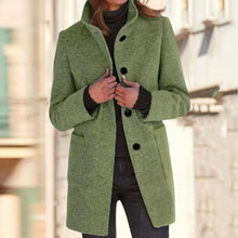 Load image into Gallery viewer, Womens Wool Cardigan Coats With Pockets Ladies Lapel Long Jacket Coat Fashion Solid Casual Winter Jackets for Women Plus Coat
