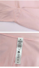 Load image into Gallery viewer, C-B Women's Yoga Set: Long-sleeved V-neck T-shirt &amp; High-waisted Cuffed Shorts &amp; Leggings, Suitable for Gym Workouts.
