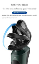Load image into Gallery viewer, Electric Shavers for Men Waterproof Electric Trimmer Razor Wet &amp;amp Dry Use Rechargeable Battery Rotary Shavers Machine Shaving
