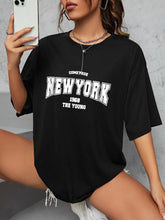 Load image into Gallery viewer, Shirts for Women 1968 The New York Is Young Women Tshirts Oversize Creativity Streettshirt Short Sleeve Clothes Graphic T Shirts
