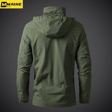 Load image into Gallery viewer, Military Hooded Combat Jacket
