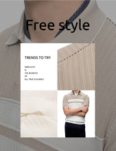 Load image into Gallery viewer, Cotton Patchwork Casual Summer Polo
