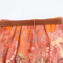 Load image into Gallery viewer, Summer Skirts Women's 2026 New Fashion Print Unique Women's High Waist Skirts Chic Youth Summer Travel Holiday Street Skirts
