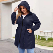 Load image into Gallery viewer, Women Trench Coat New Spring Autumn Jacket Casual Long Sleeve Hooded Mid Long Windbreaker Female Overcoat High-Quality Coats

