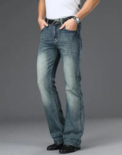 Load image into Gallery viewer, Flared Jeans Loose Men Jeans
