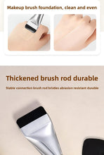 Load image into Gallery viewer, Ultra Thin Foundation Brush Makeup Mixing Palette with Spatula Flat Face Contour Brush Cosmetic Puff Blender Beauty Makeup Tools
