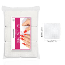 Load image into Gallery viewer, Nail Polish Remover Wipes Nail Cleaning Pads, Non Woven Nail Pads For Women Girl Beauty Salon
