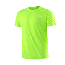 Load image into Gallery viewer, Men Short Sleeve Gym t-Shirts Oversized t-Shirt Tees For Men Football t Shirt Jersey Summer Quick Dry Soccer Top Man Clothing

