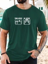 Load image into Gallery viewer, Men's T-Shirt 100% Cotton Summer Casual Soft Creative Letter Print Round Neck Breathable Short Sleeve T-Shirts 2025 New Tees
