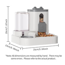 Load image into Gallery viewer, Pet large-capacity feeder integrated automatic water dispenser cat food bowl dog feeding bowl cat bowl dog bowl pet supplies
