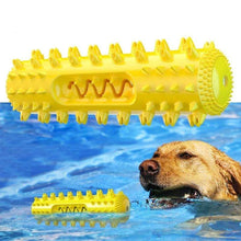 Load image into Gallery viewer, Dog Teething Toy Chew Stick Bite Resistant Fun Leak Proof Food Toy Pet Teether Cleaner Stick
