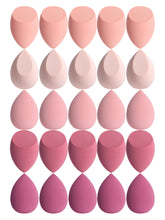 Load image into Gallery viewer, 25 Beauty Eggs (Makeup Sponges), Foundation Makeup Mixed Beauty Sponges, Flawless Application for Liquid, Cream and Powder, Multi-Color Makeup
