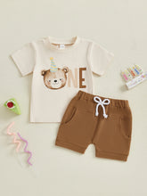 Load image into Gallery viewer, Toddler Cartoon Summer Outfit Set
