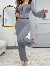 Load image into Gallery viewer, Soft Knit Autumn Pajama Set
