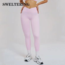 Load image into Gallery viewer, Yoga Leggings Women Hips Lifting Gym Fitness Leggings High Waist Sports Pants Female Workout Running Pants Gym Tights Clothes
