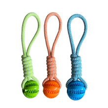 Load image into Gallery viewer, Pet Toy Dog Bite-Resistant Cotton Rope Hand-Held Treat Ball for Teeth Cleaning and Training, Interactive Educational Toy Ball
