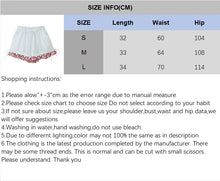 Load image into Gallery viewer, Women's Embroidered Shorts Summer New Elastic Waist With Pockets Lace-up Shorts Fashion Casual Female Shorts
