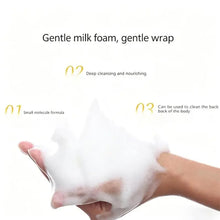Load image into Gallery viewer, Herbal Coconut Oil Seven Seed White Handmade Soap Glycerol Formula Whole Body Cleaning Soap Natural Gentle Cleansing Bath 2-in-1
