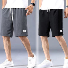 Load image into Gallery viewer, Lce Silk Shorts Men's Thin Sports Cropped Pants Loose Straight Leg Cool Breathable New Fashion Trend Casual XL-XXXL
