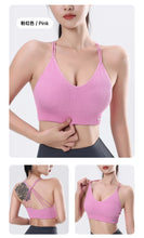 Load image into Gallery viewer, Women's Sports Bra Shock-proof Push-up Beautiful Back Cross Fitness Vest Top Gym Clothing Yoga Vest Running Sexy Fitness Bra
