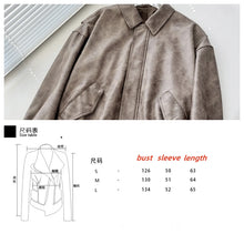 Load image into Gallery viewer, Black Faux Leather Moto Jacket
